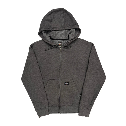 Dickies Hoodie - Small Grey Cotton Blend