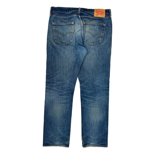501 Levis Jeans - 34W 32L Blue Cotton