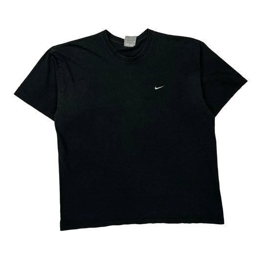 Nike T-Shirt - XL Black Cotton
