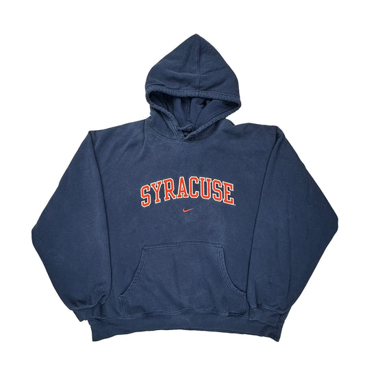 Syracuse Nike College Hoodie - 2XL Navy Cotton