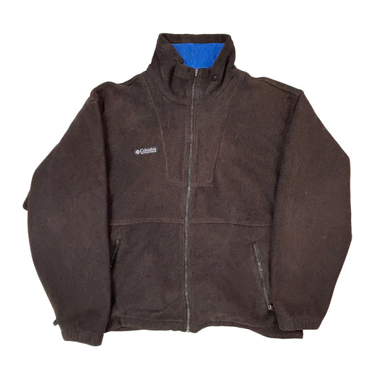 Columbia Fleece Jacket - Medium Brown Polyester