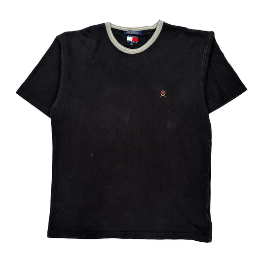 Tommy Hilfiger T-Shirt - XL Black Cotton