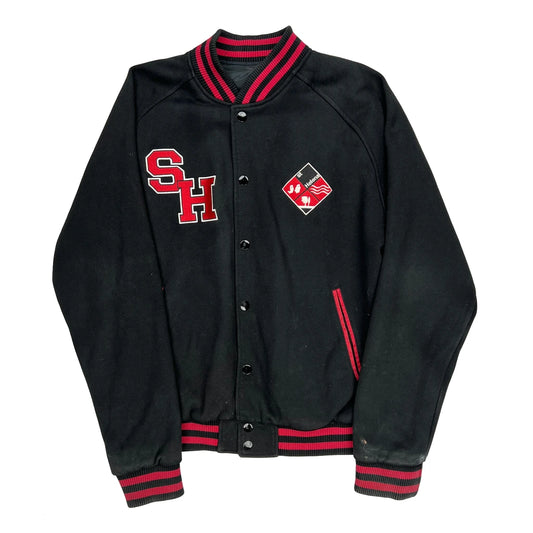 Class Of 22 Unbranded Varsity Jacket - 2XL Red Polyester