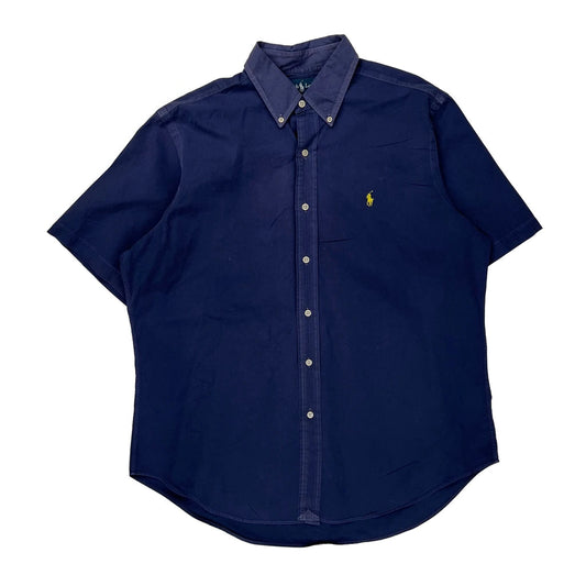 Ralph Lauren Shirt - Large Navy Cotton