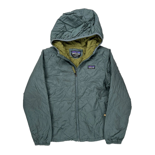Age 10 Patagonia Jacket - Medium Green Polyester