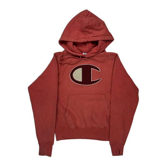 Reverse Weave Champion Hoodie - XS Red Cotton