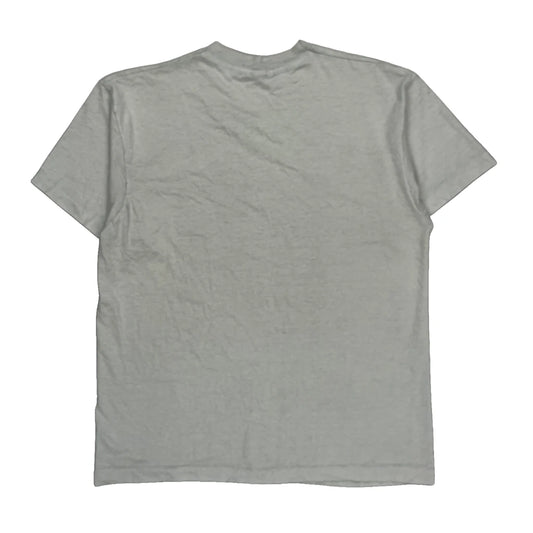 Fruit Of The Loom Single Stitch T-Shirt - XL Grey Cotton Blend