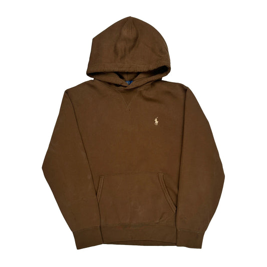 Polo By Ralph Lauren Hoodie - Medium Brown Cotton
