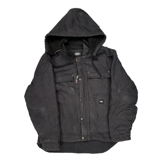 Workwear Rugged Wear Jacket - Large Black Cotton