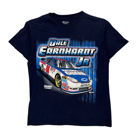 Dale Earnhardt Jr. Nascar Nascar T-Shirt - Large Navy Cotton