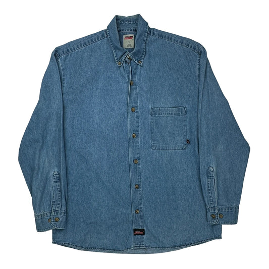 Dickies Denim Shirt - Large Blue Cotton