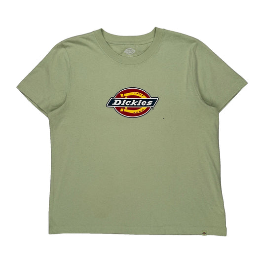 Dickies T-Shirt - XL Green Cotton