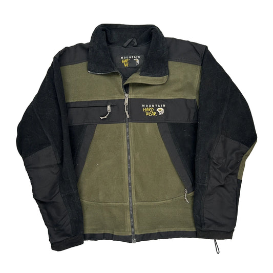 Mountain Hard Wear Fleece Jacket - Large Black Polyester