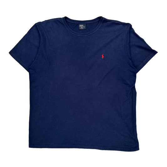 Polo By Ralph Lauren T-Shirt - XL Navy Cotton