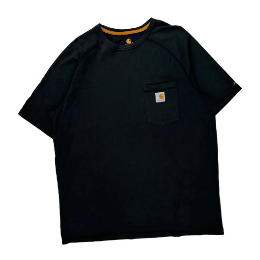 Carhartt T-Shirt - Large Black Cotton