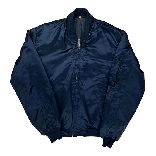 Ma-1 Alpha Industries Bomber Jacket - XL Navy Nylon