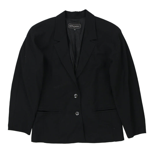 Vintage black Superior Blazer - womens large