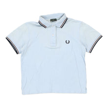  Vintage blue Fred Perry Polo Shirt - boys small