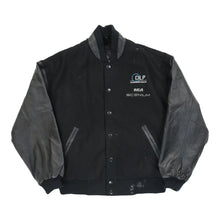  Vintage black Outer Boundary Varsity Jacket - mens medium