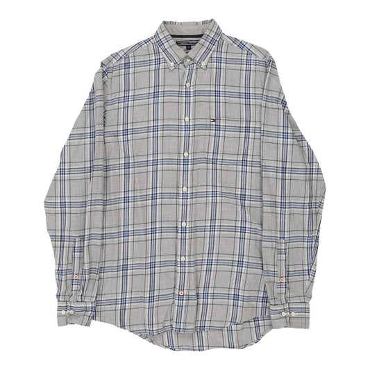 Vintage grey Tommy Hilfiger Shirt - mens small