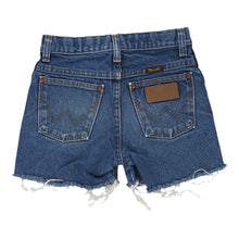  Vintage blue Age 11 Wrangler Denim Shorts - girls 22" waist