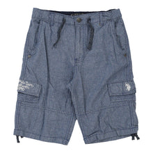  Vintage blue Age 12 U.S. Polo Assn. Shorts - boys 26" waist