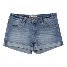  Vintage blue Age 9 Levis Denim Shorts - girls 26" waist