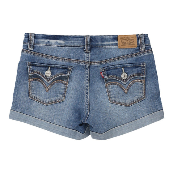 Vintage blue Age 9 Levis Denim Shorts - girls 26" waist