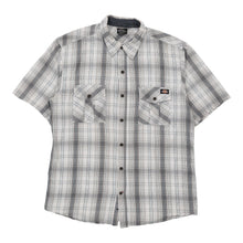  Vintage grey Dickies Short Sleeve Shirt - mens x-large