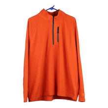  Vintage orange Starter Fleece - mens x-large