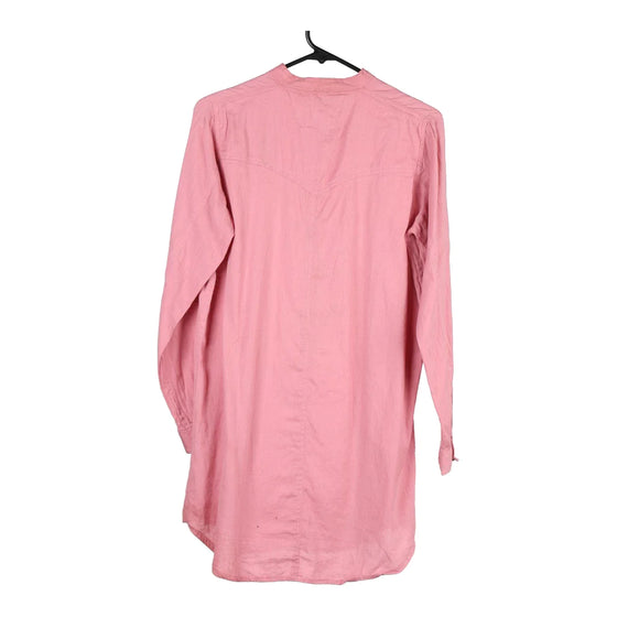 Vintage pink Levis Shirt Dress - womens medium