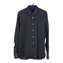  Vintage black Tommy Hilfiger Patterned Shirt - mens medium