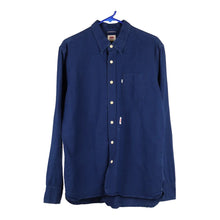  Vintage blue Levis Flannel Shirt - mens large