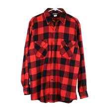  Vintage red Oshkosh Flannel Shirt - mens large