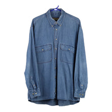  Vintage blue Timberland Denim Shirt - mens large