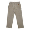 Carhartt Carpenter Jeans - 36W 34L Beige Cotton carpenter jeans Carhartt   