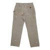 Carhartt Carpenter Jeans - 36W 34L Beige Cotton carpenter jeans Carhartt   