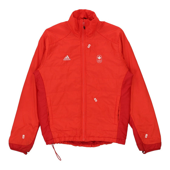 Adidas Jacket - Medium Red Polyester jacket Adidas   