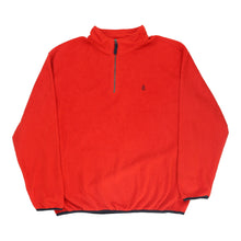  Vintage red Nautica Fleece - mens xx-large