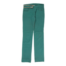  Vintage green Cavalli Class Trousers - womens 30" waist