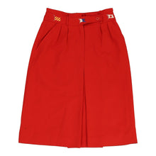  Vintage red Les Copains Skirt - womens 24" waist