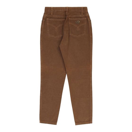 Vintage brown Moschino Jeans - womens 26" waist