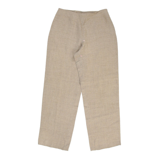 Vintage beige Jc De Castelbajac Trousers - womens 30" waist