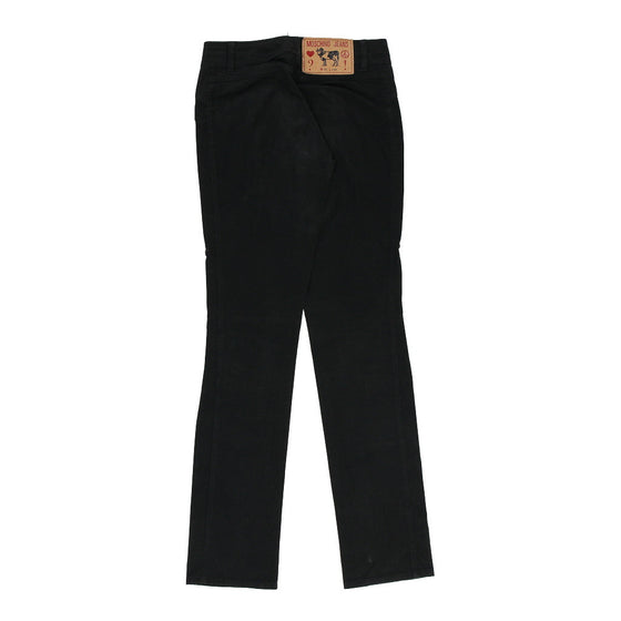 Vintage black Moschino Jeans - womens 28" waist