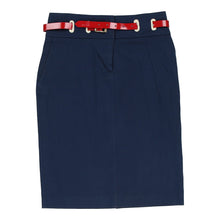  Vintage blue Love Moschino Skirt - womens 24" waist