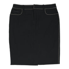  Vintage black Moschino Skirt - womens 32" waist