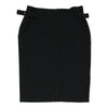 Vintage black Versace Skirt - womens 28" waist