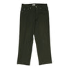 Vintage green Moschino Trousers - womens 34" waist