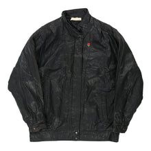  Vintage black Lanouette Leather Jacket - womens medium