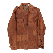  Vintage brown Levis Leather Jacket - womens large